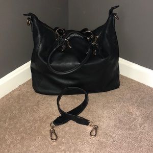 Black/gold purse